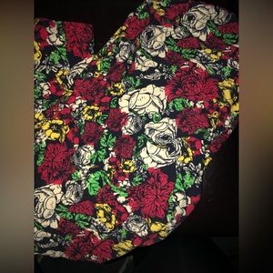LuLaRoe TC2 Floral Leggings